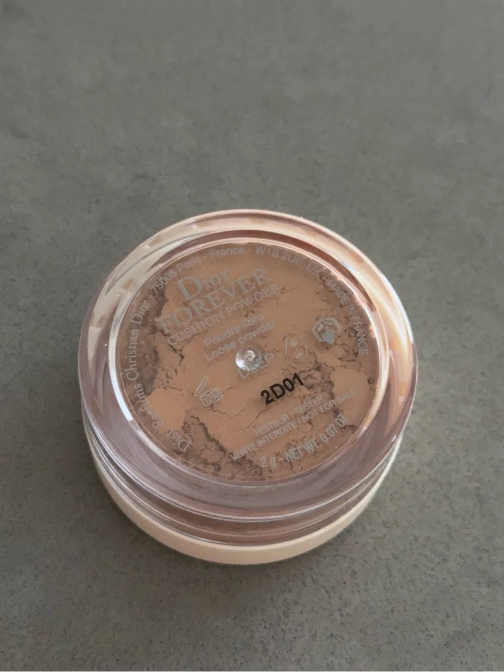 Dior Forever Cushion Loose Powder - deep